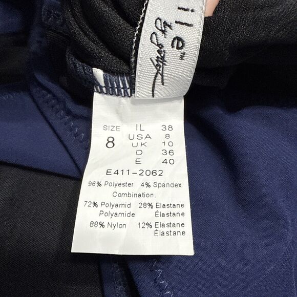 Profile by Gottex One Piece Swimsuit Women Size 8 Blue - Picture 12 of 13